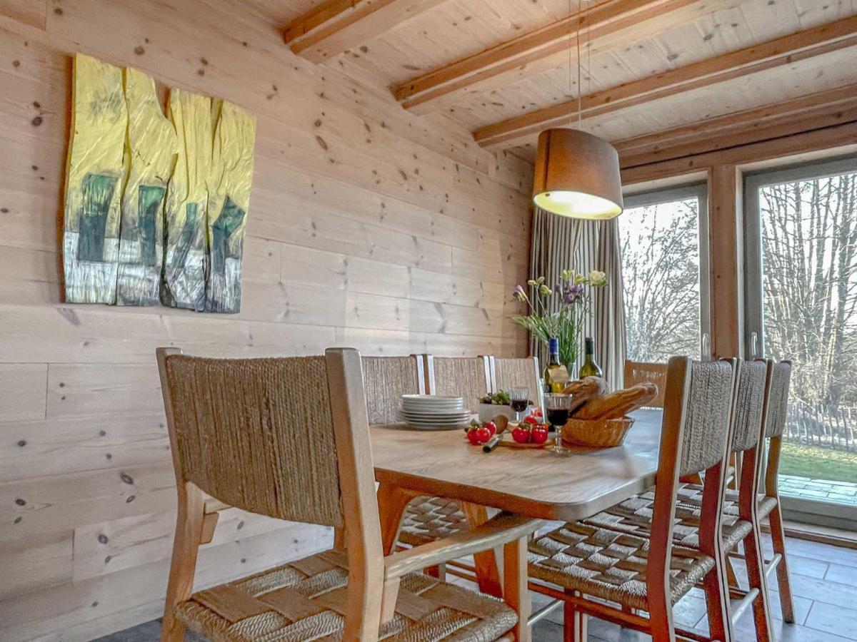 traumHaff Küstenchalets - einzigartige Chalets an der Ostsee. Ganz aus Lärchenholz mit Kamin und Sauna Vogelsang-Warsin Exterior foto